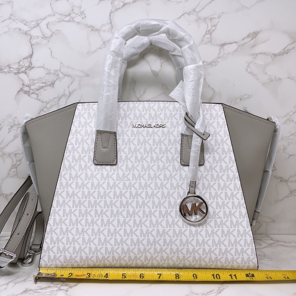 Michael Kors Avril Large Satchel and Wallet - Picture 3 of 16